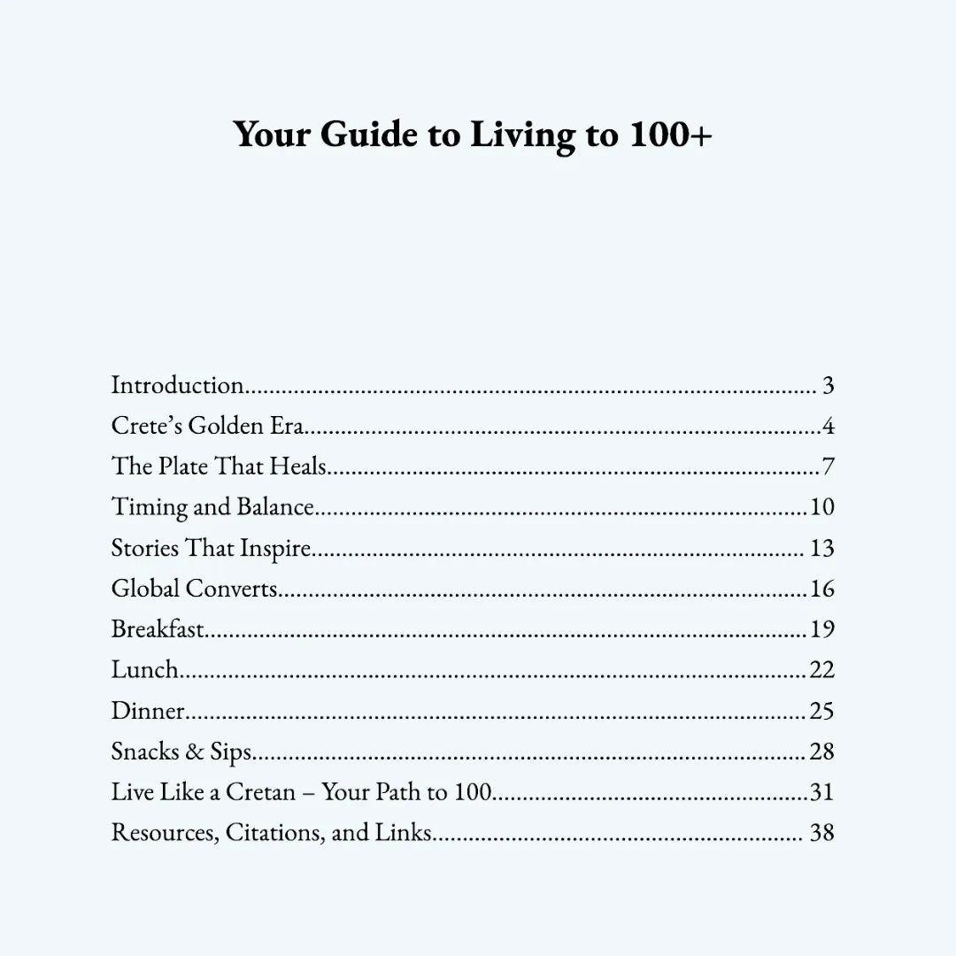 The Longevity Diet That Ended the Debate (e-book)