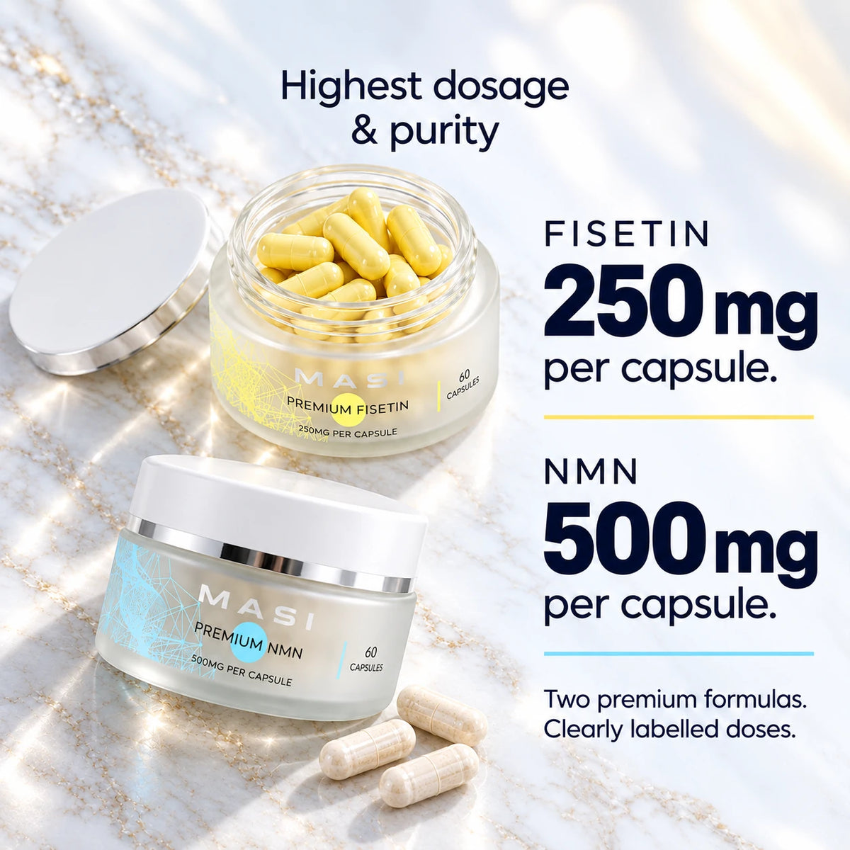Premium NMN and Fisetin Bundle